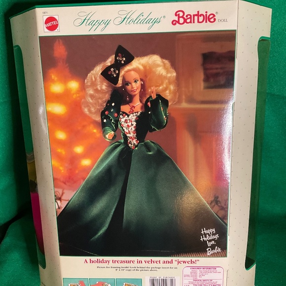 Barbie Holiday Special Barbie 1991 NRFB MINT CONDITION by Mattel Vintage - Picture 5 of 14
